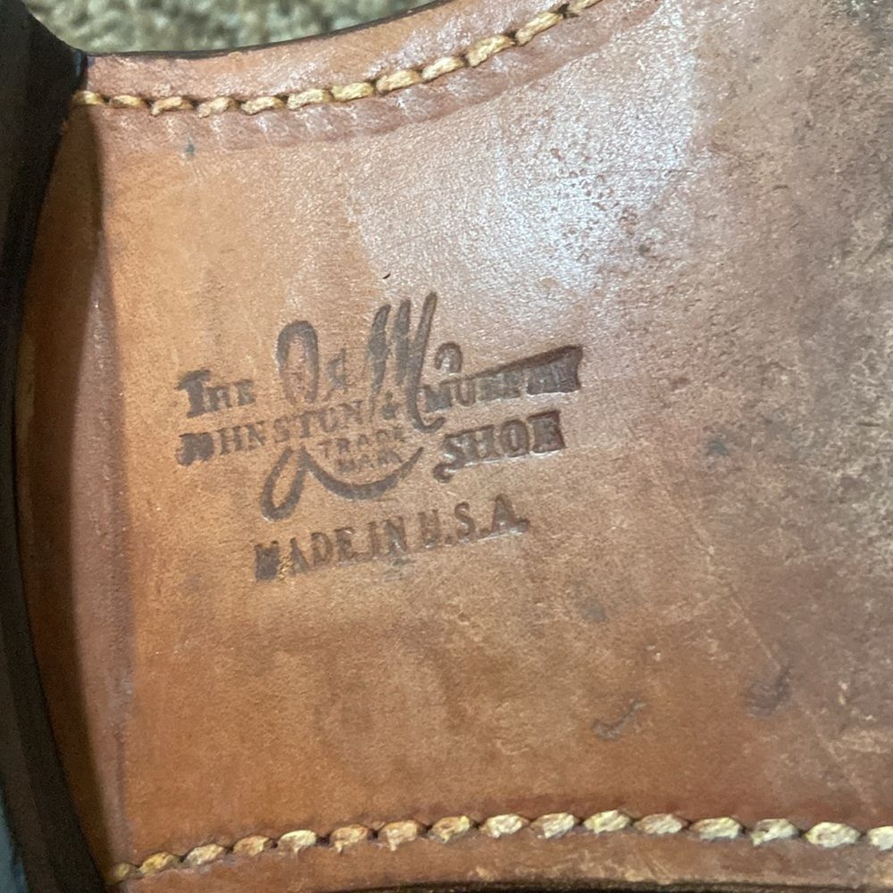 Rare Johnston & Murphy The Shoe With A Memory Aristocraft Shoes Size 10.5B/ AA - Picture 10 of 15
